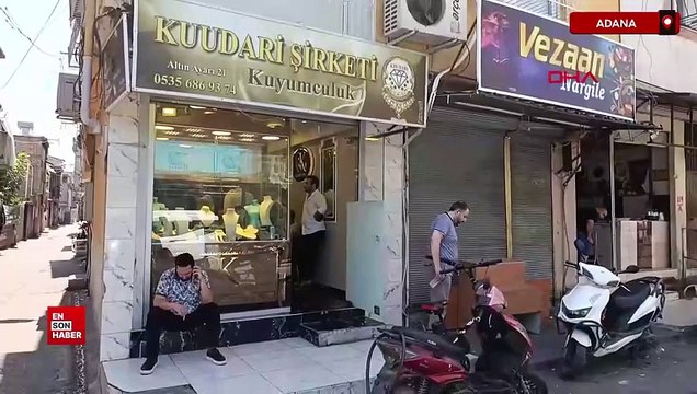 Adana'da tabancayla kuyumcuyu vurup, 1 kilo altın çaldılar