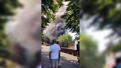 Incendio en Carrara 🚒