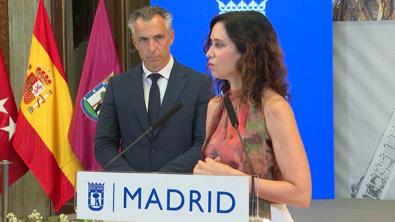Ayuso sobre los incendios: "Es el momento de prestar la ayuda necesaria"