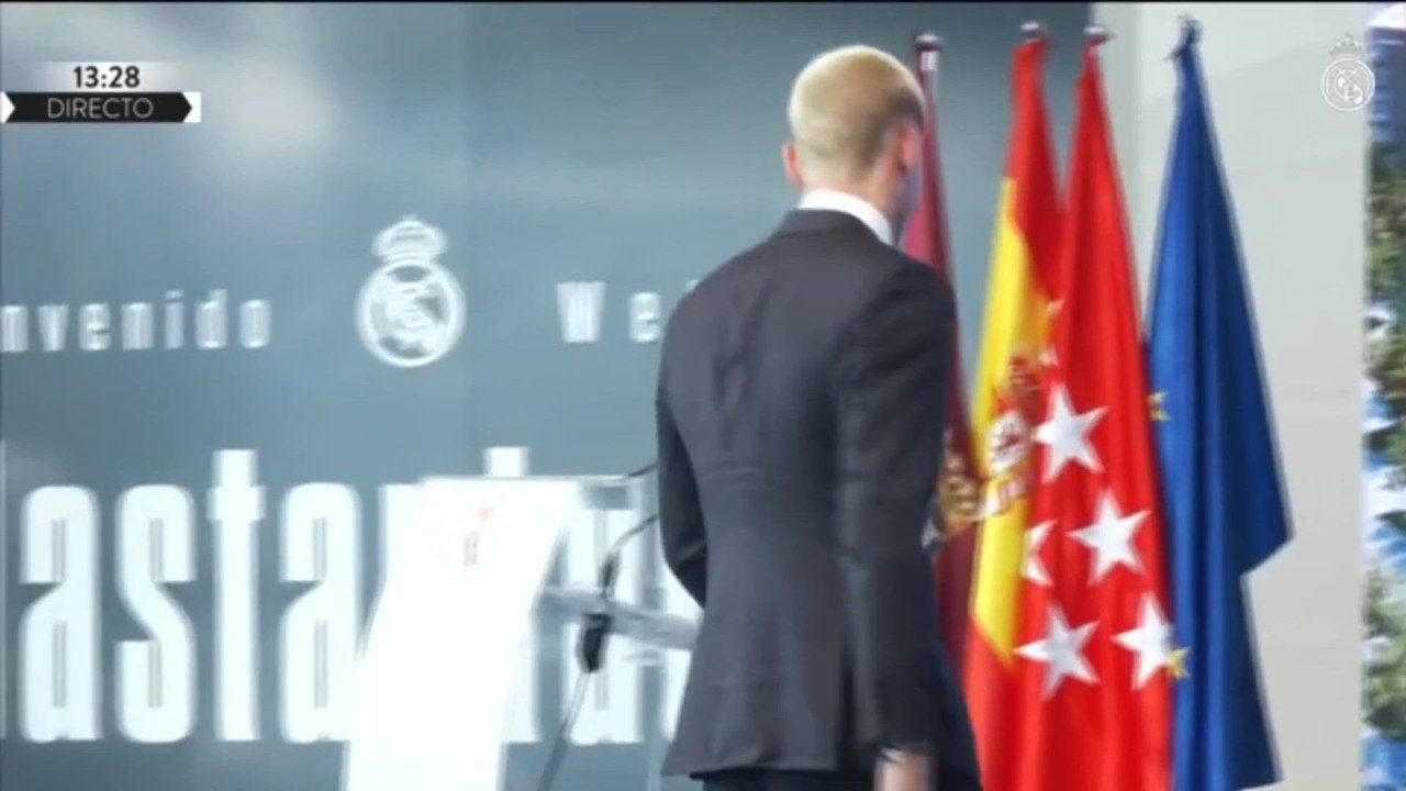 Discurso Mastantuono en su presentación con el Real Madrid