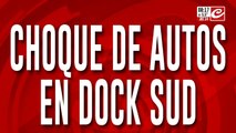Choque a de autos en Dock Sud: hay varias personas heridas