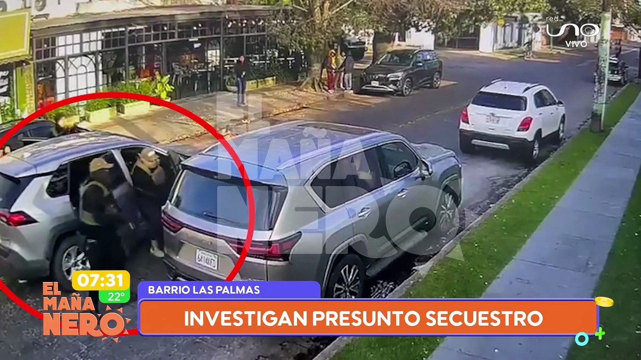 INVESTIGAN SUPUESTO SECUESTRO