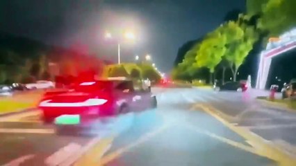 Ce piéton est un gros chanceux