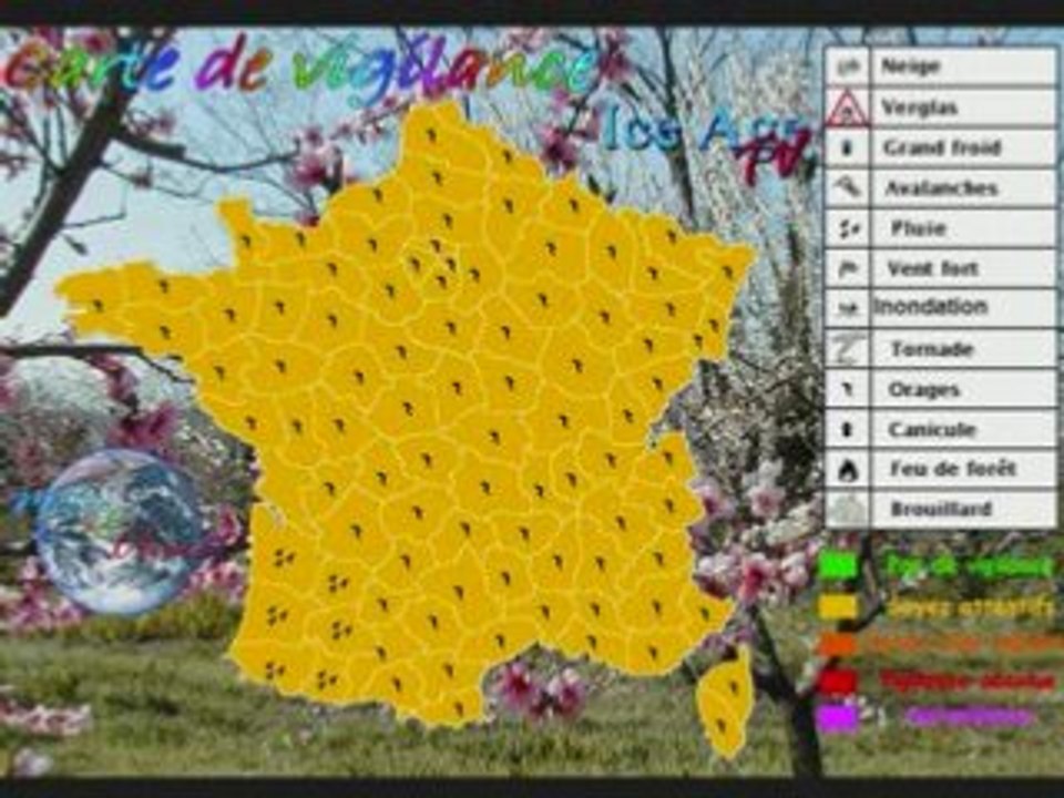 Meteo du Samedi 17 mai 2008