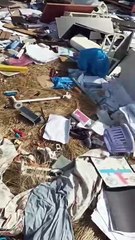 Imágenes del vertido ilegal en una zona de alto valor natural de Alcorcón (Ecologistas en Acción)