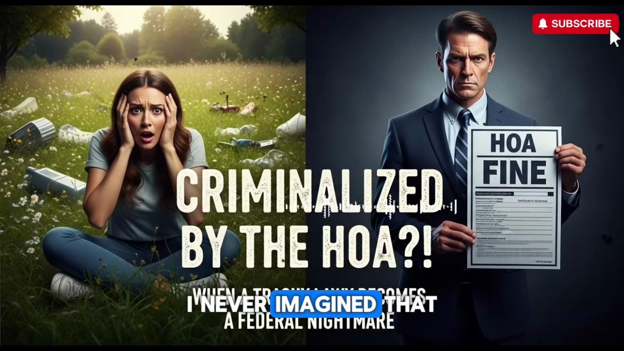 Criminalized by the HOA: How a Trashy Lawn Turned Into a Federal Nightmare!