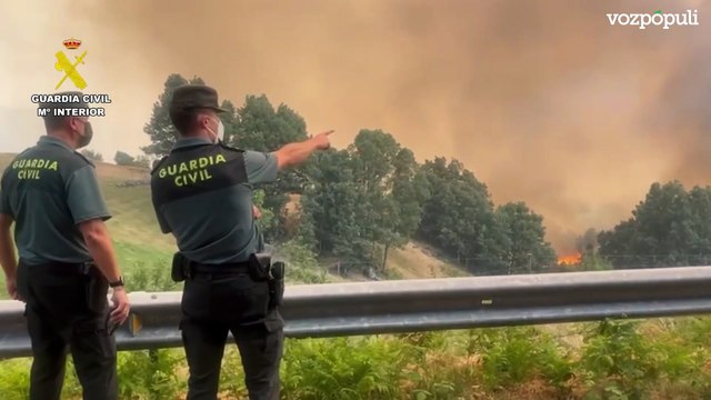 La Guardia Civil detiene a dos personas e investiga a otra por los incendios en la Comunidad de Castilla y León
