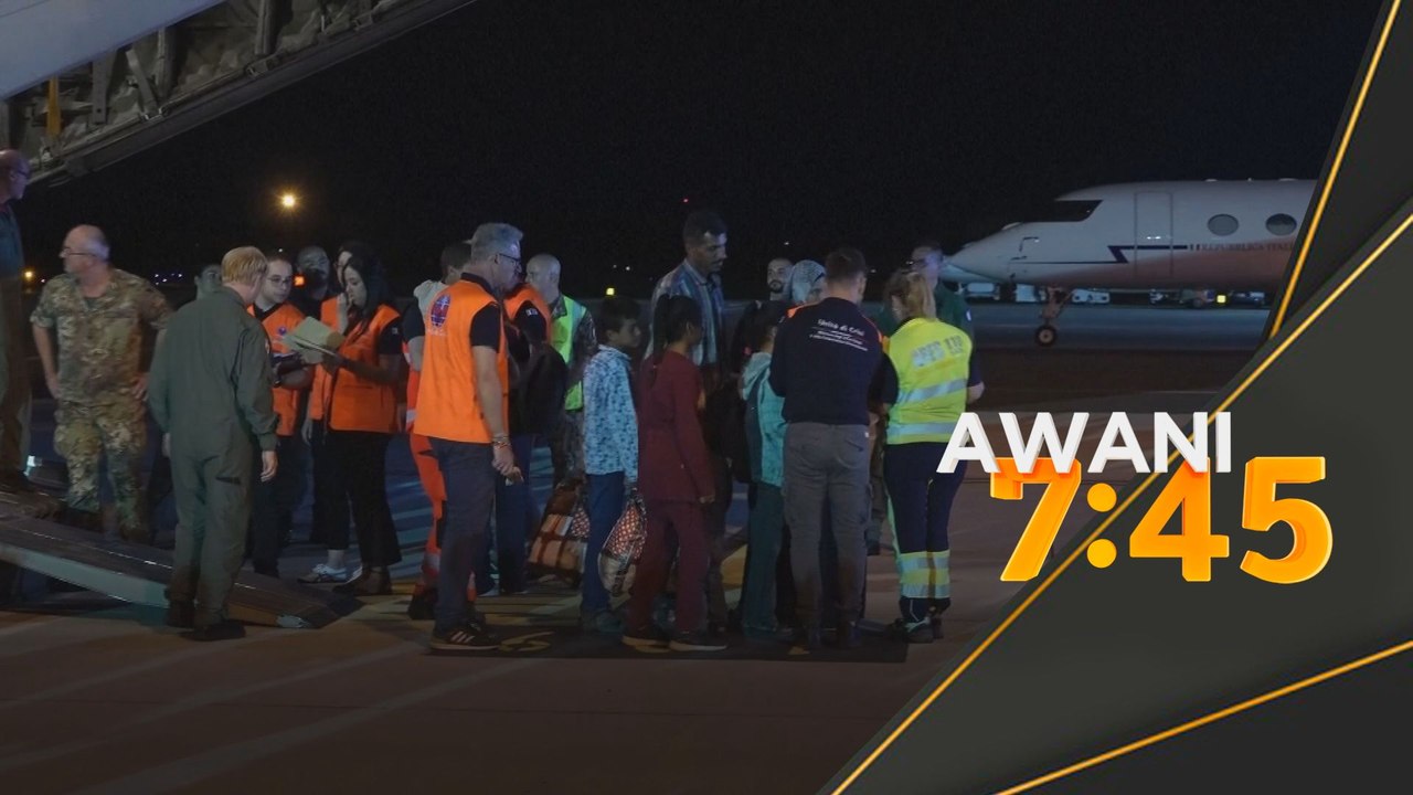 114 rakyat Palestin perlukan rawatan perubatan dipindahkan ke Itali