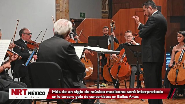 Más de un siglo de música mexicana será interpretado en la tercera gala de concertistas en Bellas Artes