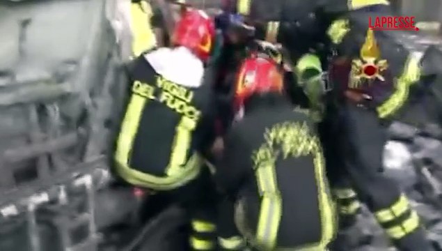 Ponte Morandi, il ricordo della tragedia in un video dei Vigili del Fuoco