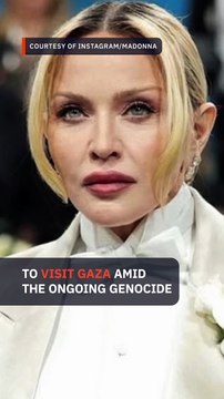 Madonna calls on Pope Leo XIV to visit Gaza ‘before it’s too late’