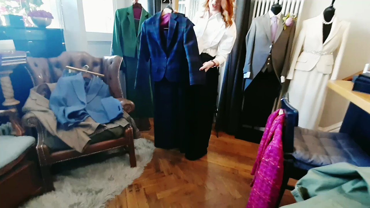 Victoria Thompson of Norton & Townsend Ilkley tailor by Stephanie Smith for Yorkshire Post