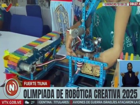Niños, niñas y jóvenes de todo el país participaron en la Olimpiada de Robótica Creativa 2025