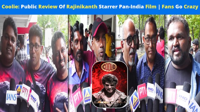Public Review Of Rajinikanth Starrer Coolie - Pan India Film | Fans Go Crazy | Mumbai