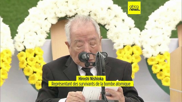 Le Japon commémore les 80 ans de la bombe atomique sur Nagasaki