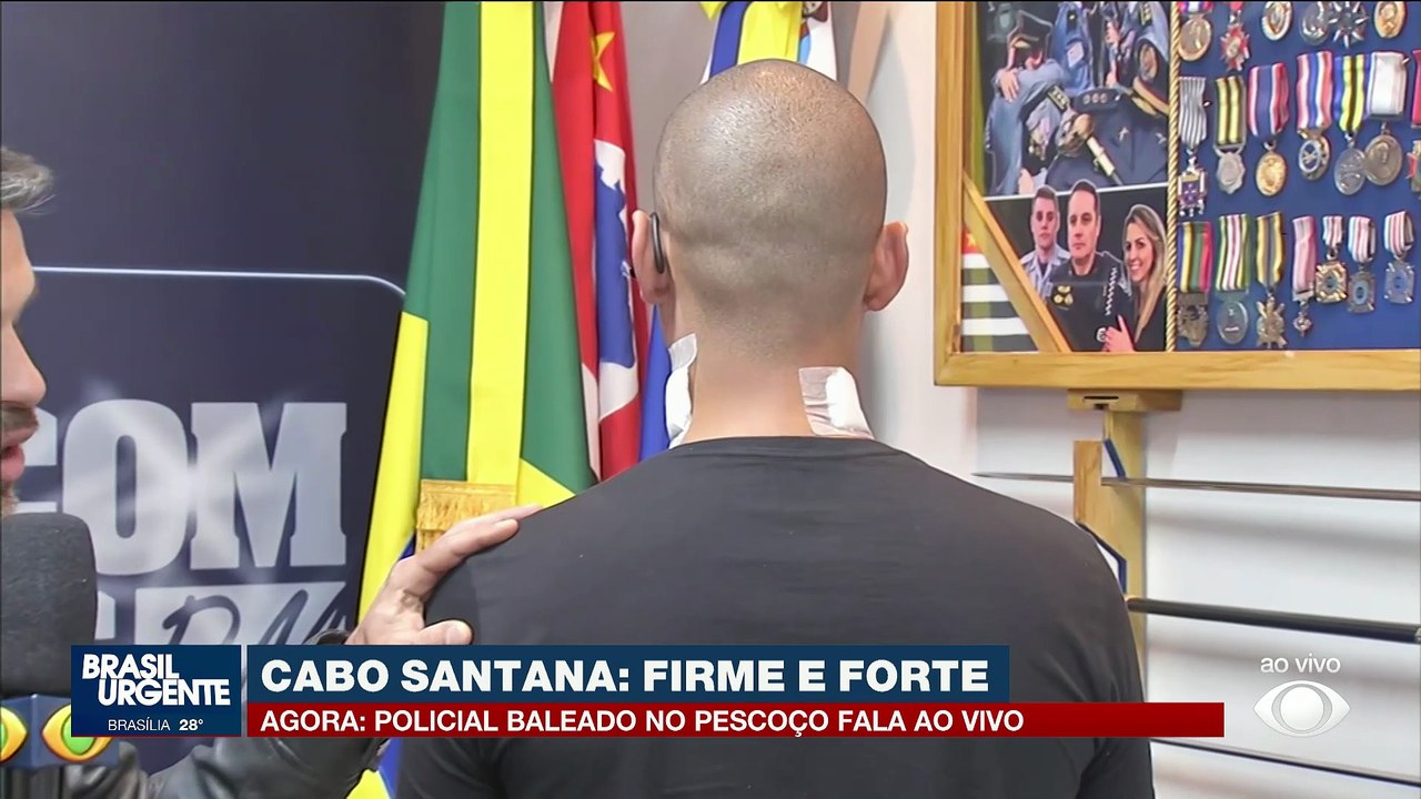 Exclusivo: Policial baleado em Paraisópolis narra drama após tiro e pensa na volta ao trabalho