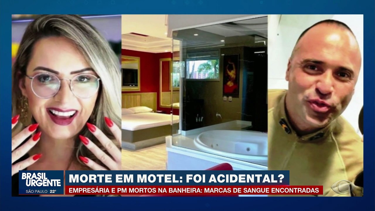 Casal é encontrado morto na banheira de quarto de motel