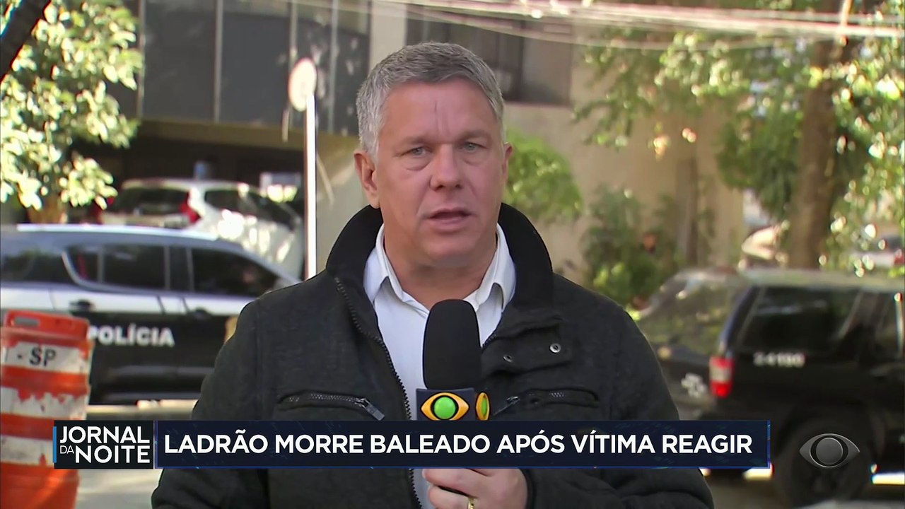 Vítima reage a assalto e mata bandido em São Paulo