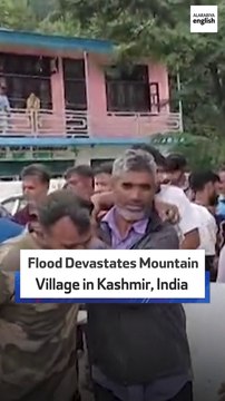 Flood Devastates Mountain Village In Kashmir, India