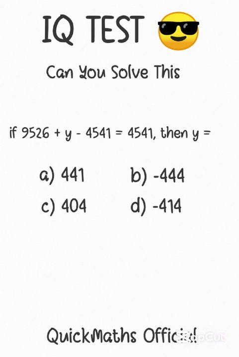 Only High IQ Can Solve 😎