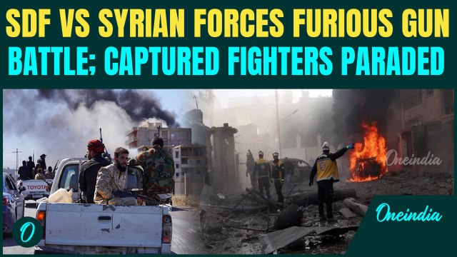 Syria Clashes BREAKING: Syrian Army AMBUSHES SDF, Four Fighters Taken in DRAMATIC Midnight Clash