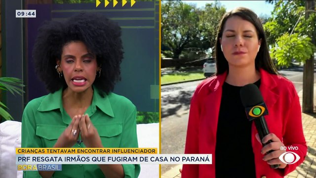 PRF resgata irmãos que fugiram de casa no Paraná