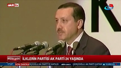 İlklerin partisi AK Parti 24 yaşında