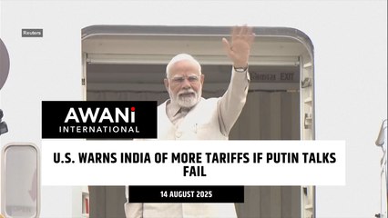 U.S. warns India of more tariffs if Putin talks fail