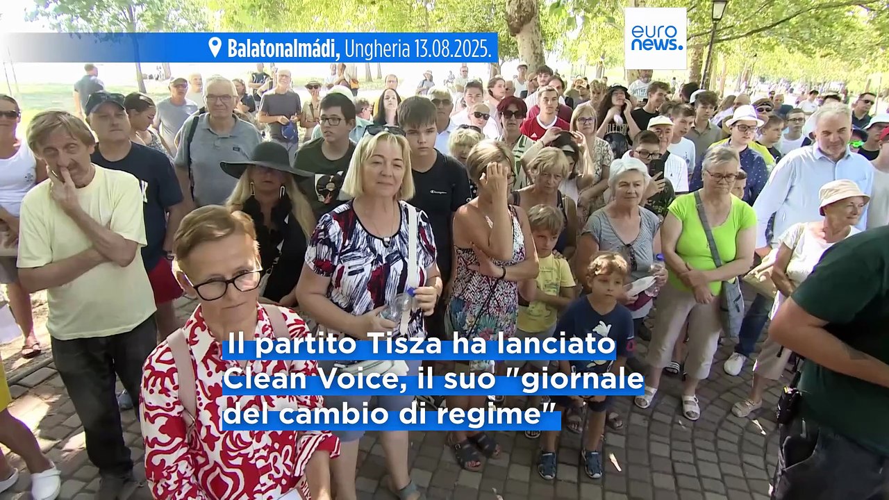 Ungheria, Péter Magyar di Tisza: è chiaro che Mosca ha iniziato a interferire nelle elezioni