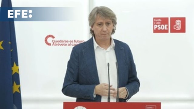 El PSOE pide la comparecencia urgente de Mañueco en las Cortes por la gestión de incendios