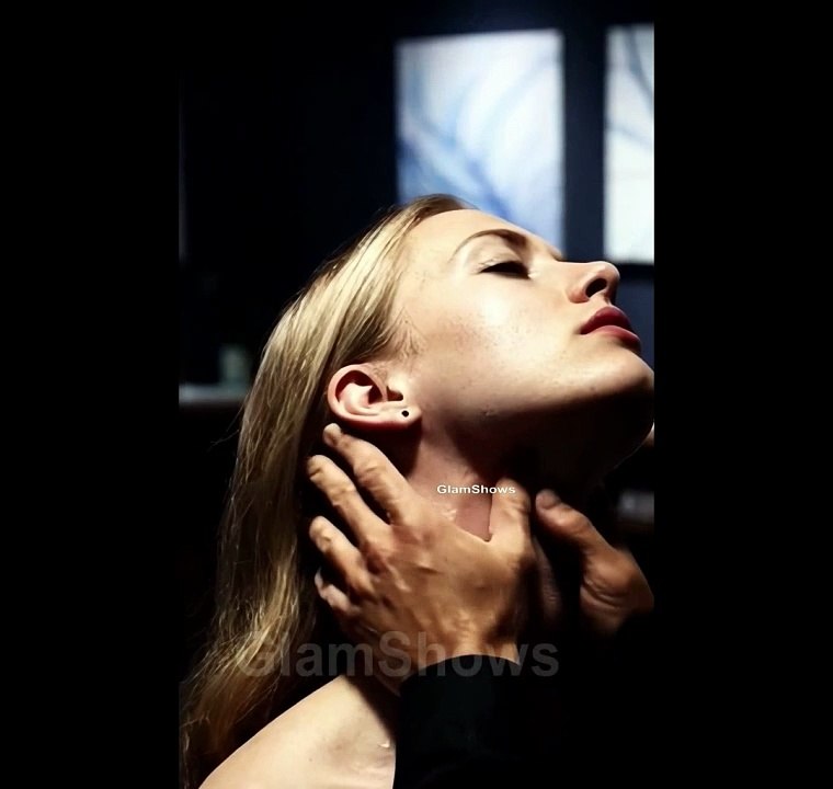 Vampire Biting Strangling and Kissing Innocent Lady - GlamShows