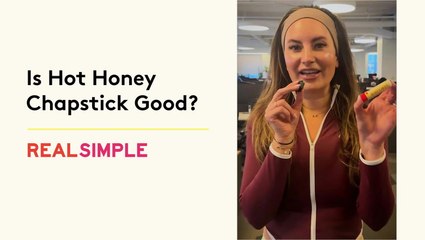 Is Burt's Bees Hot Honey Chapstick Good?