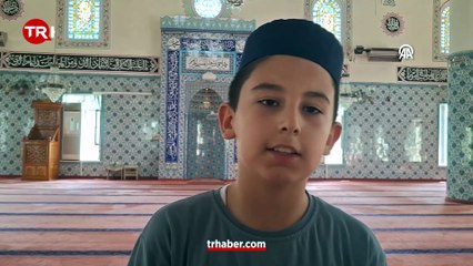 Kur'an-ı Kerim güzel okuma yarışması birincisinden anlamlı hareket! Kazandığı ödülü Gazze'ye bağışladı!