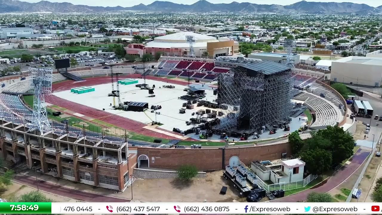 Operativo vial y de seguridad por concierto de...