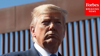 Reporter To Trump: 'Are You Finishing Building The Wall?'