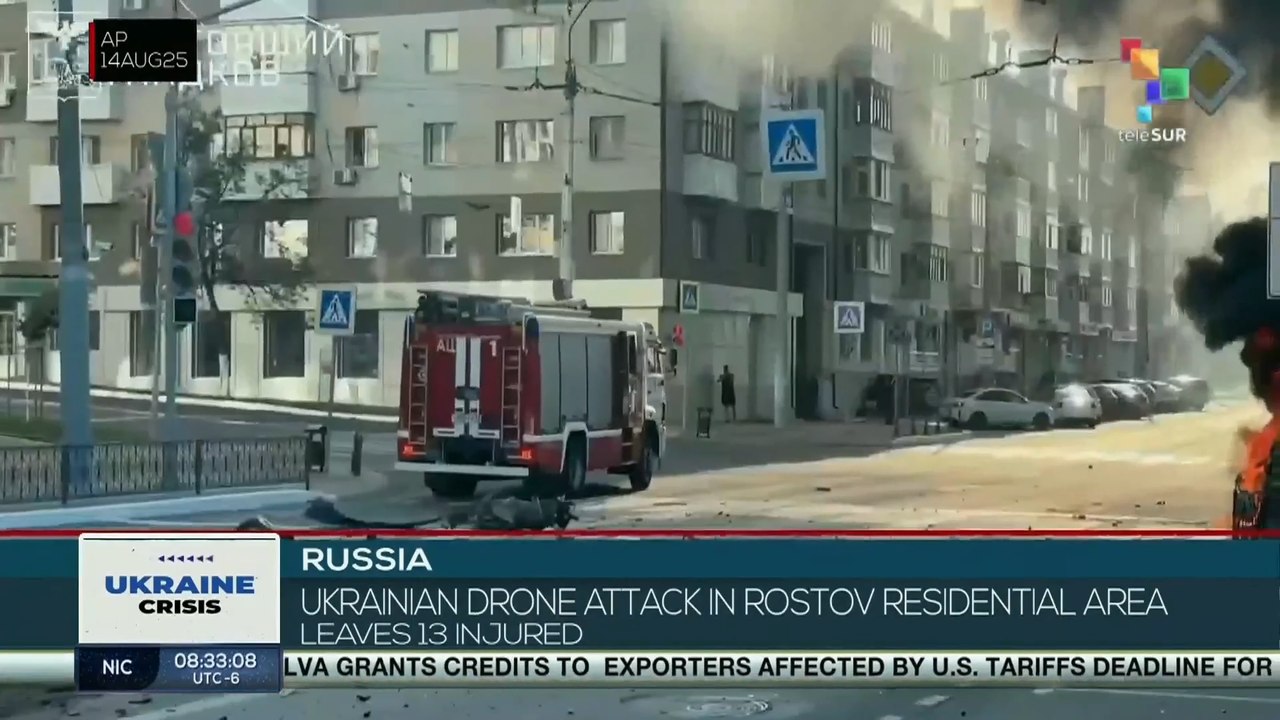 Russia: Ukrainian drone attack in Rostov residential area leaves 13 injured