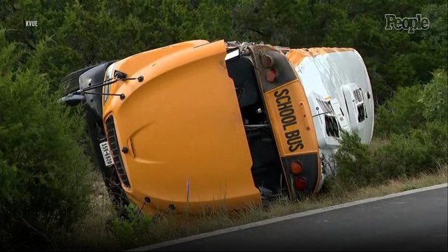 At Least 9 Children and Driver Injured After Bus Crashes and Rolls Over on First Day Back to School in Texas