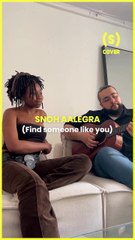 La douce voix de leonie.chrt qui reprend « Find someone like you » de Snoh Aalegra : c’est juste div