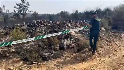 Un depósito irregular de residuos, origen del devastador incendio de Puercas en Zamora