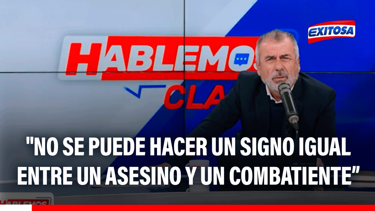 Nicolás Lúcar sobre ley de amnistía: "No se puede hacer un signo igual entre un asesino y un combatiente digno heredero de Bolognesi"