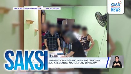 5 estudyante na umano'y pinagkukunan ng 'tuklaw' sa Puerto Princesa, arestado; nahulihan din daw ng marijuana | Saksi