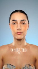 3 Quick vs. Full Makeup: 3 Minutes vs. 3 Hours ⏱️