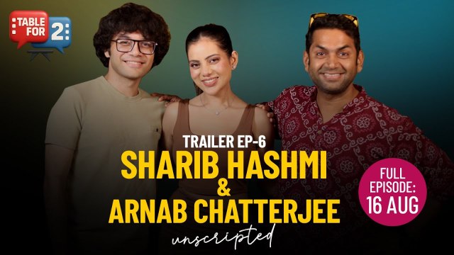 Sharib Hashmi & Arnab Chatterjee on Table For Two: Family Man 3 to Murderbaad | Trailer