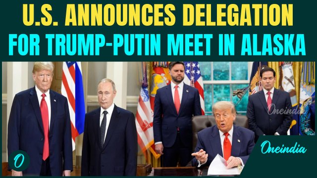 BREAKING: U.S. names Officials to accompany Trump during meeting with Putin | Ukraine-Russia War