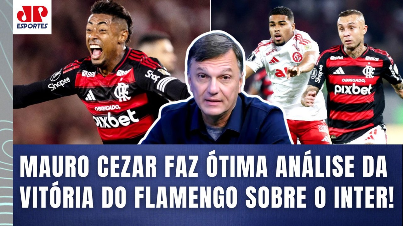 "NENHUM TIME NO MUNDO CONSEGUE FAZER ISSO, gente! O Flamengo..." Mauro Cezar ANALISA 1 a 0 no Inter!