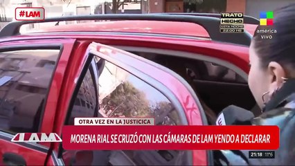 La inesperada reacción de Morena Rial al ser consultada por su inocencia la causa de los robos a viviendas