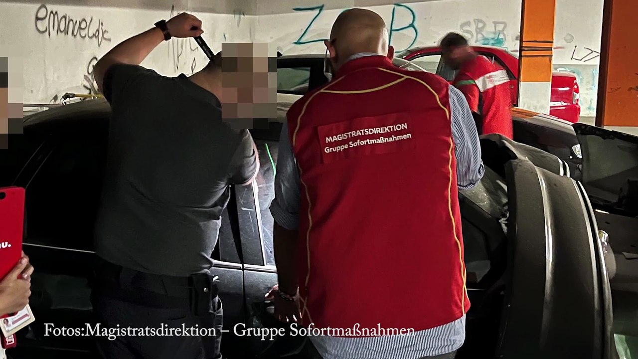 Floridsdorf  Illegale Werkstatt in Gemeindebau aufgedeckt!