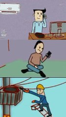 Mere Ghar Ki Light Chali Gae Hai | Funny Cartoon | Part 02