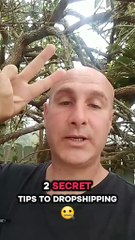 2 Secret Tips to Dropshipping