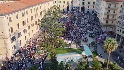 Faradda, tutto pronto in piazza Castello per la partenza dei tredici certi